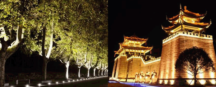 LEDͶ�������Ч����(sh��)��-��ľ����-����������