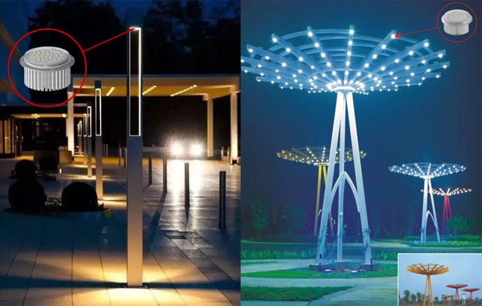 �߶�������ˮ�A��LEDģ�M��Դ��(y��ng)�È���ʾ��D